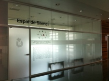 ‘Silent room’ in a Spanish hospital